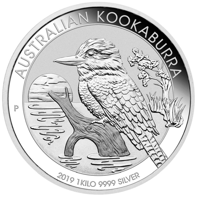 Silbermünze 1 Kilogramm Kookaburra